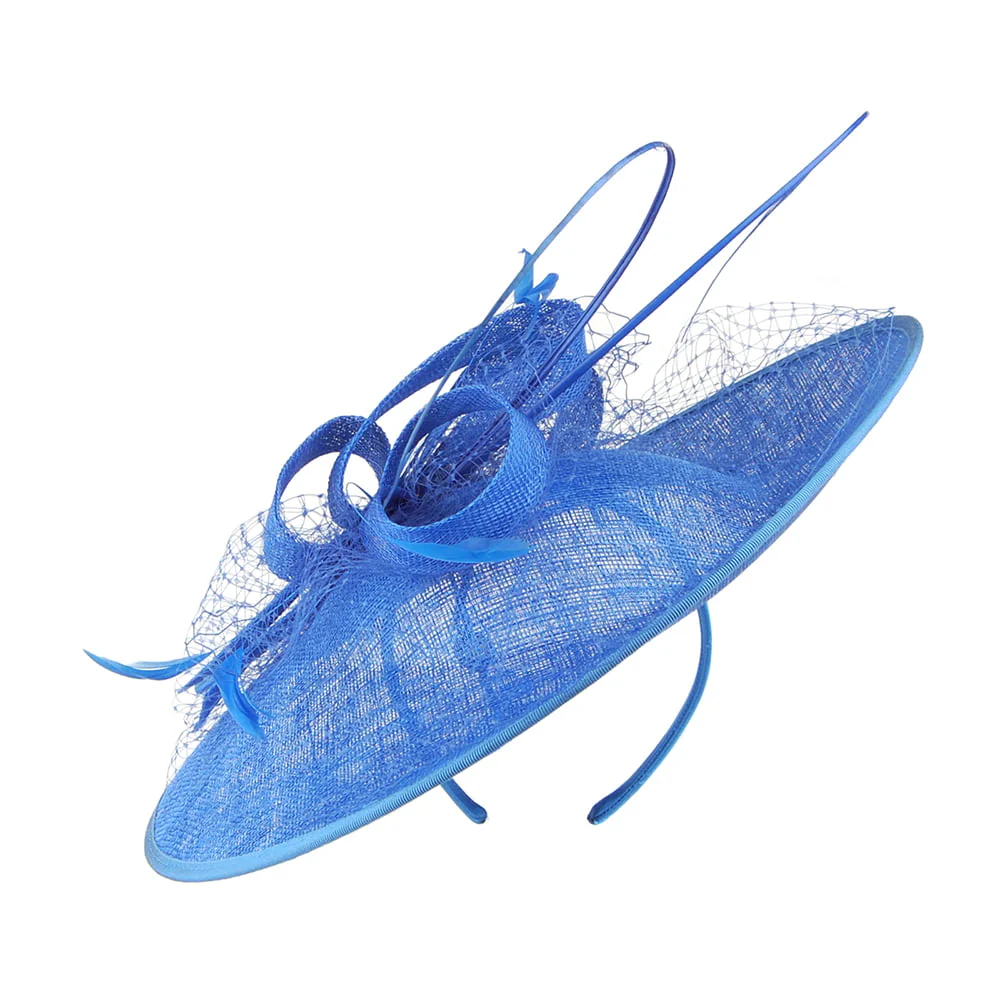 Failsworth Lunar Scheiben Fascinator - Blau - Image 2