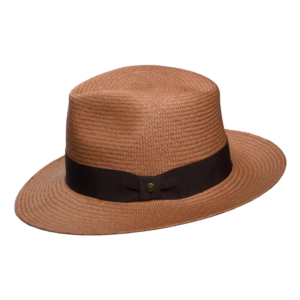 Failsworth Panama Fedora Hut - Tabak - Image 3