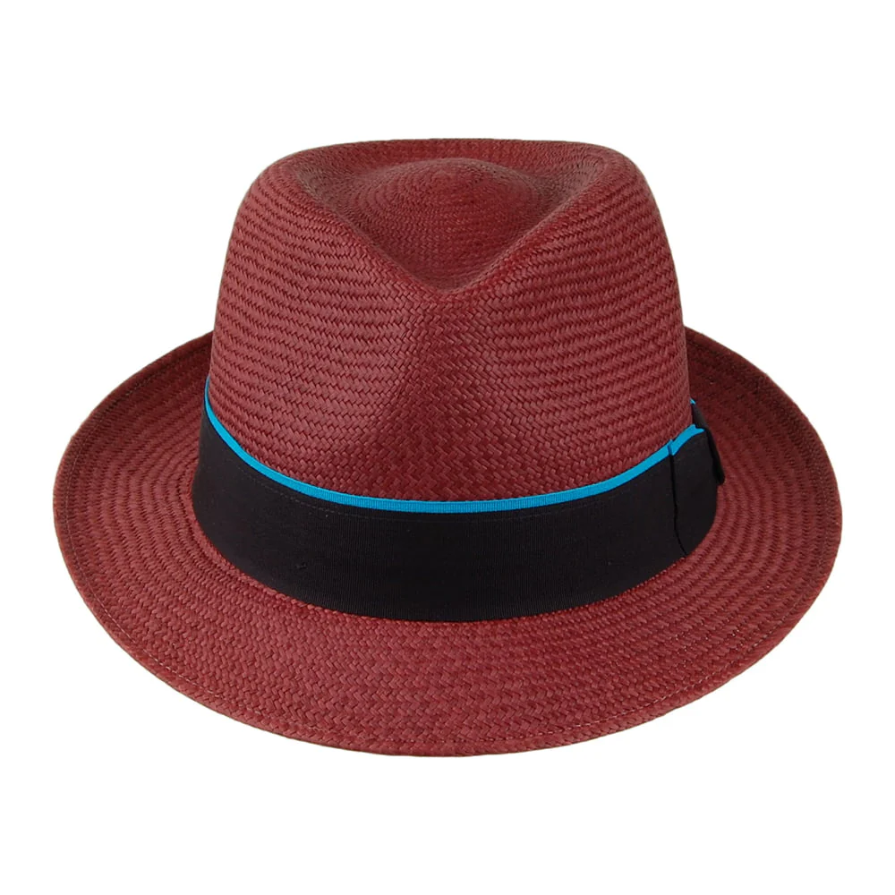 Failsworth Panama Trilby Hut - Merlot - Image 3