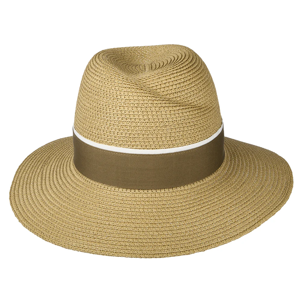 Failsworth Roma Sonnenhut aus Toyo Stroh - Kaffee-Cremefarben - Image 3