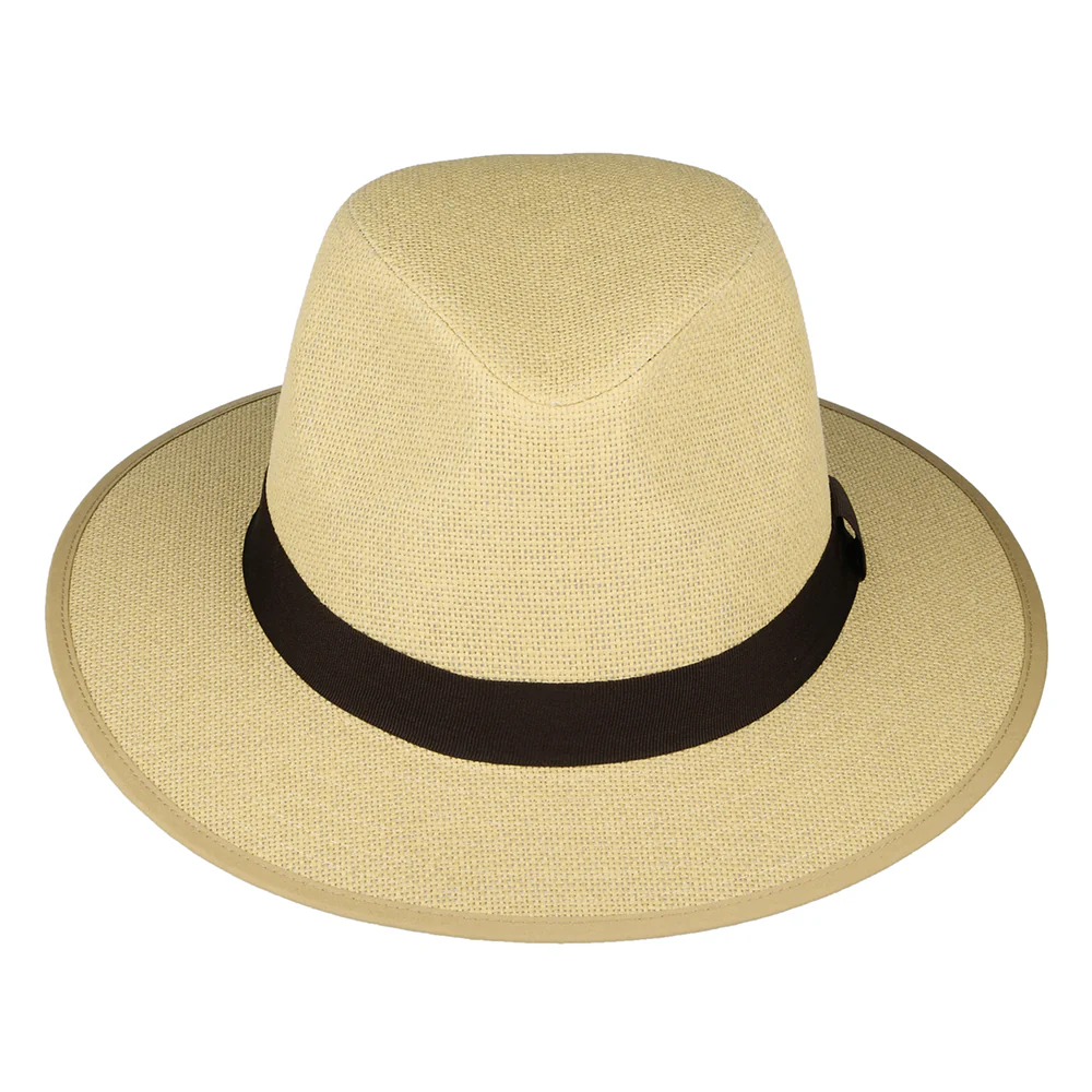 Failsworth Safari Fedora Hut aus Toyo Stroh - Hellbraun - Image 3