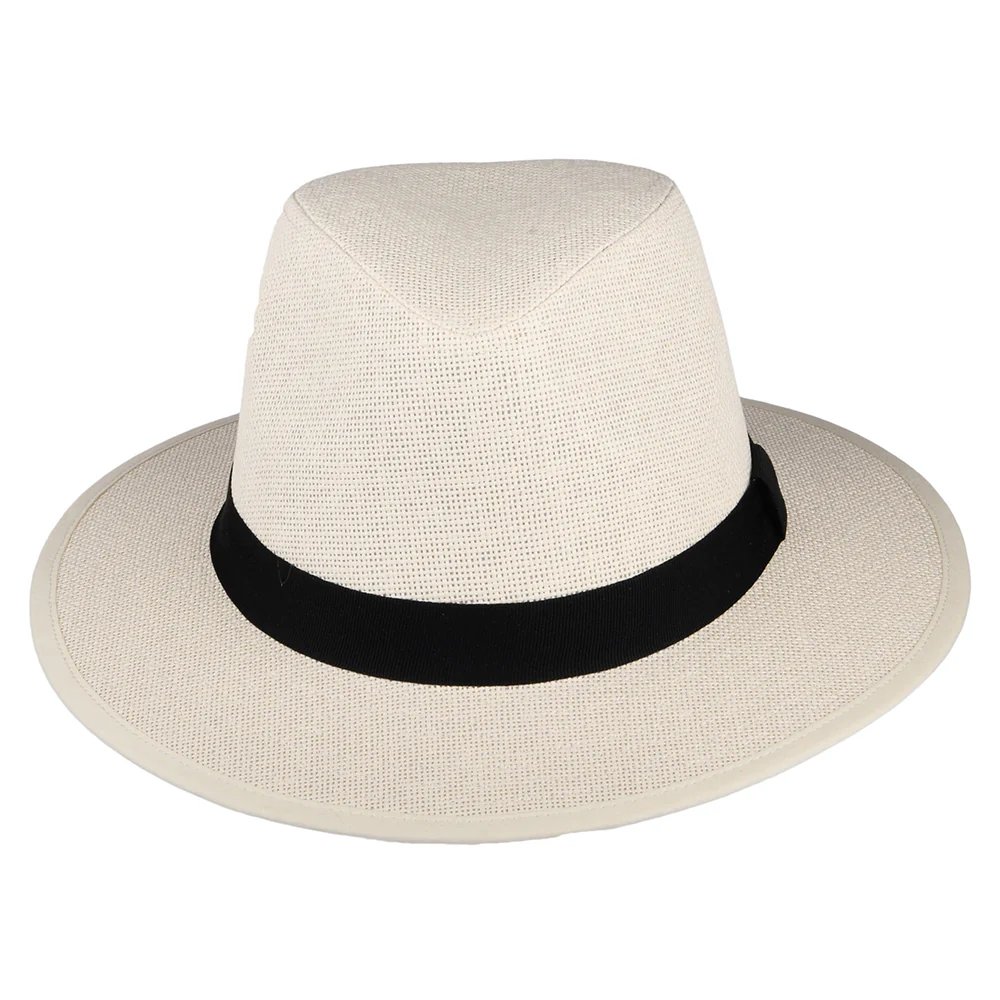 Failsworth Safari Fedora Hut aus Toyo Stroh - Natur - Image 3