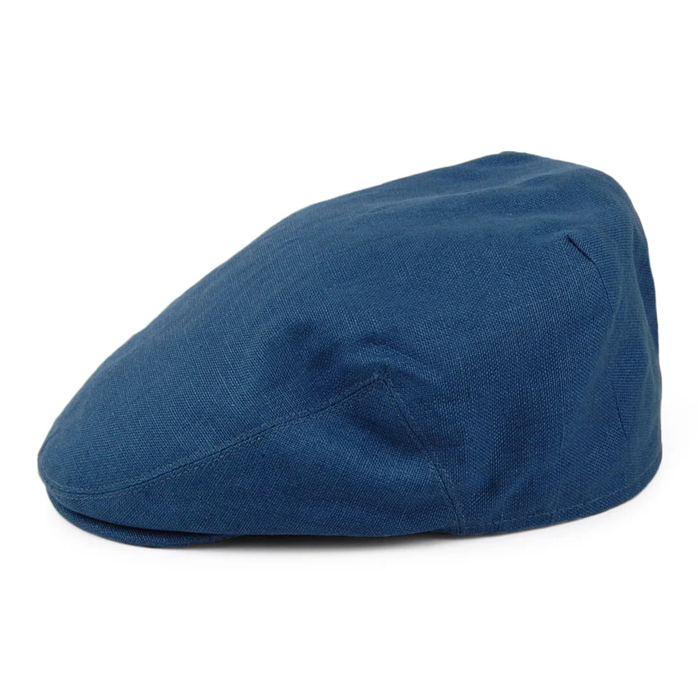Failsworth Schiebermütze aus Irishem Leinen - Denim - Image 3