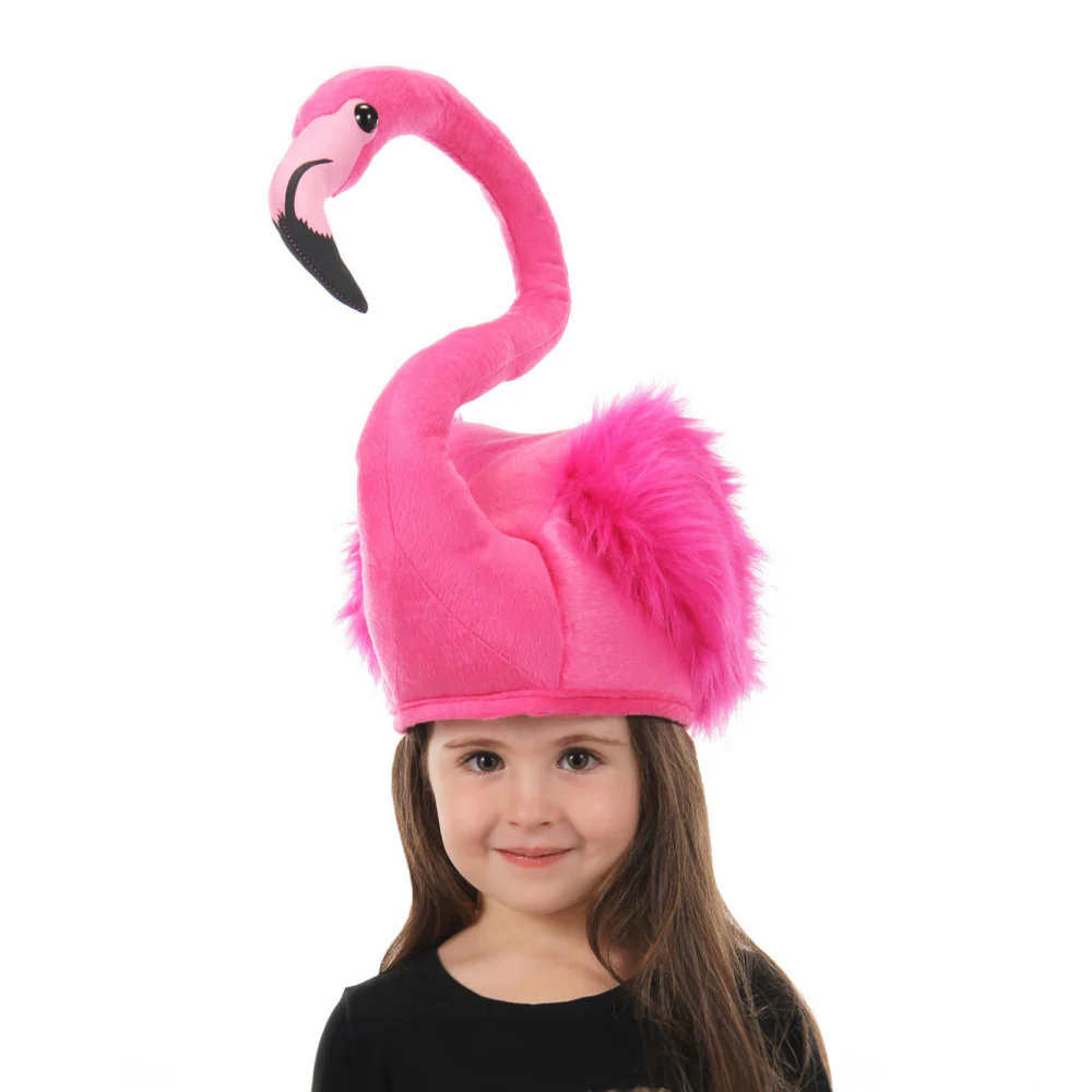 Faschingshut- Elope Pink Flamingo Hut - Image 4