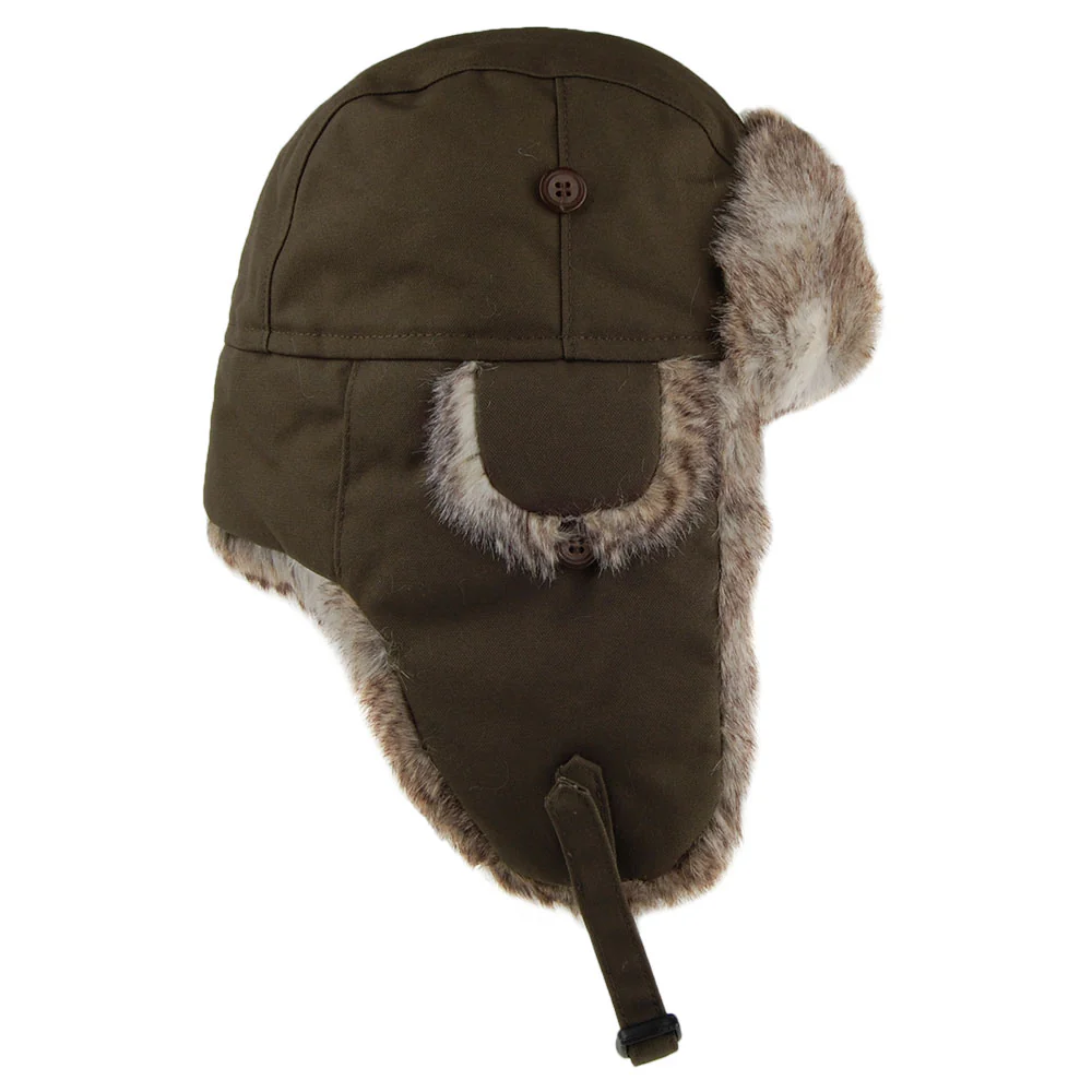 Fjallraven Singi Heater Fliegermütze - Dunkelolivgrün - Image 3