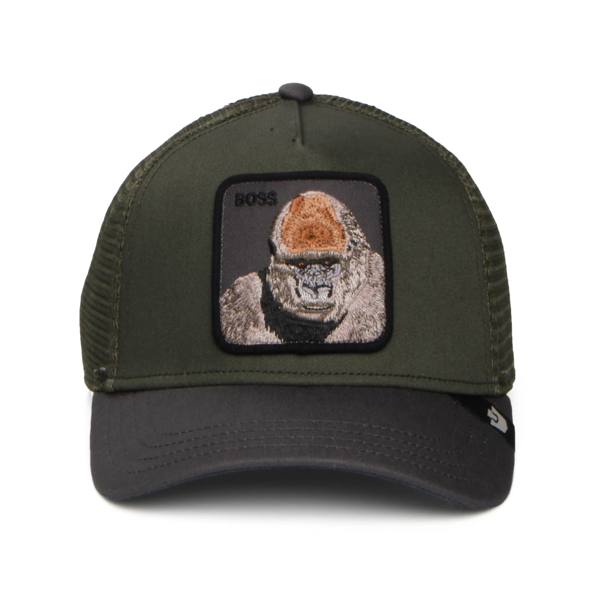 Goorin Boss Trucker Cap - Olivgrün - Image 2