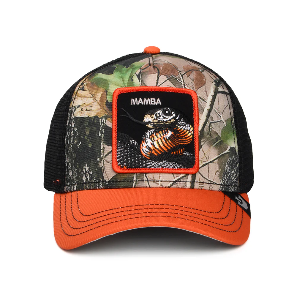 Goorin Ambush Trucker Cap - Tarnfarben-Orange - Image 2