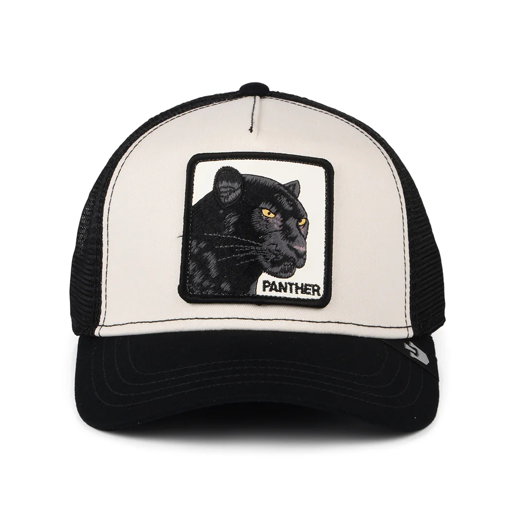 Goorin Black Panther Trucker Cap - Schwarz-Weiß - Image 2