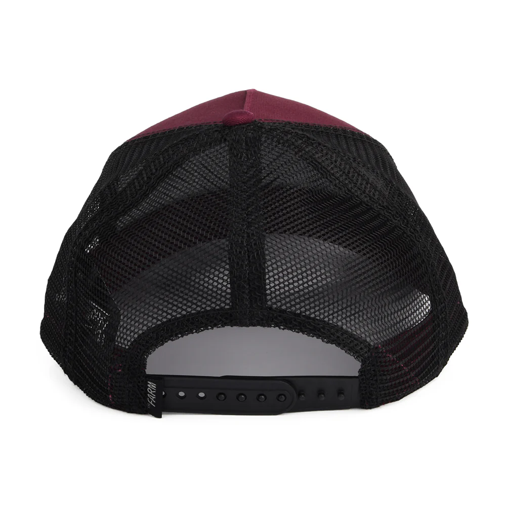 Goorin Boss Trucker Cap - Weinrot - Image 3