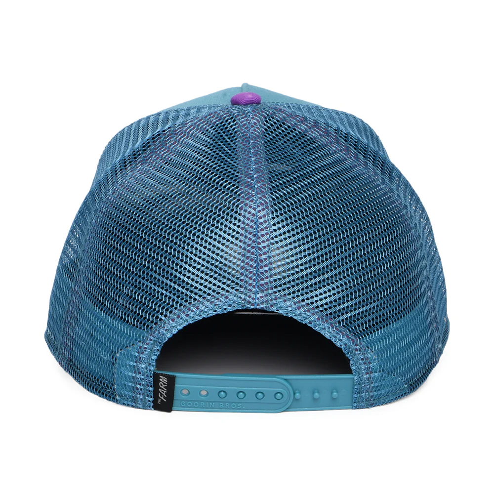 Goorin Buzzin Bug Trucker Cap - Petrol-Lila - Image 3