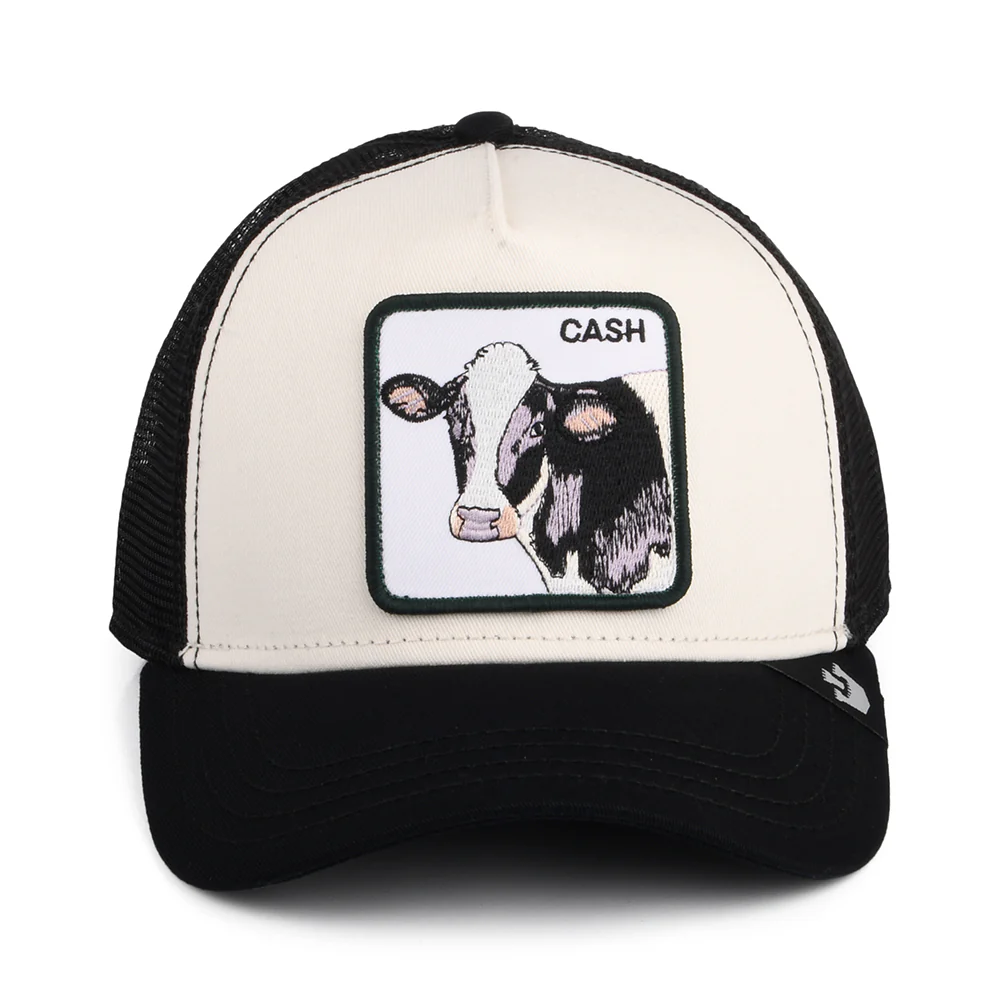 Goorin Cash Cow Trucker Cap - Weiß-Schwarz - Image 2