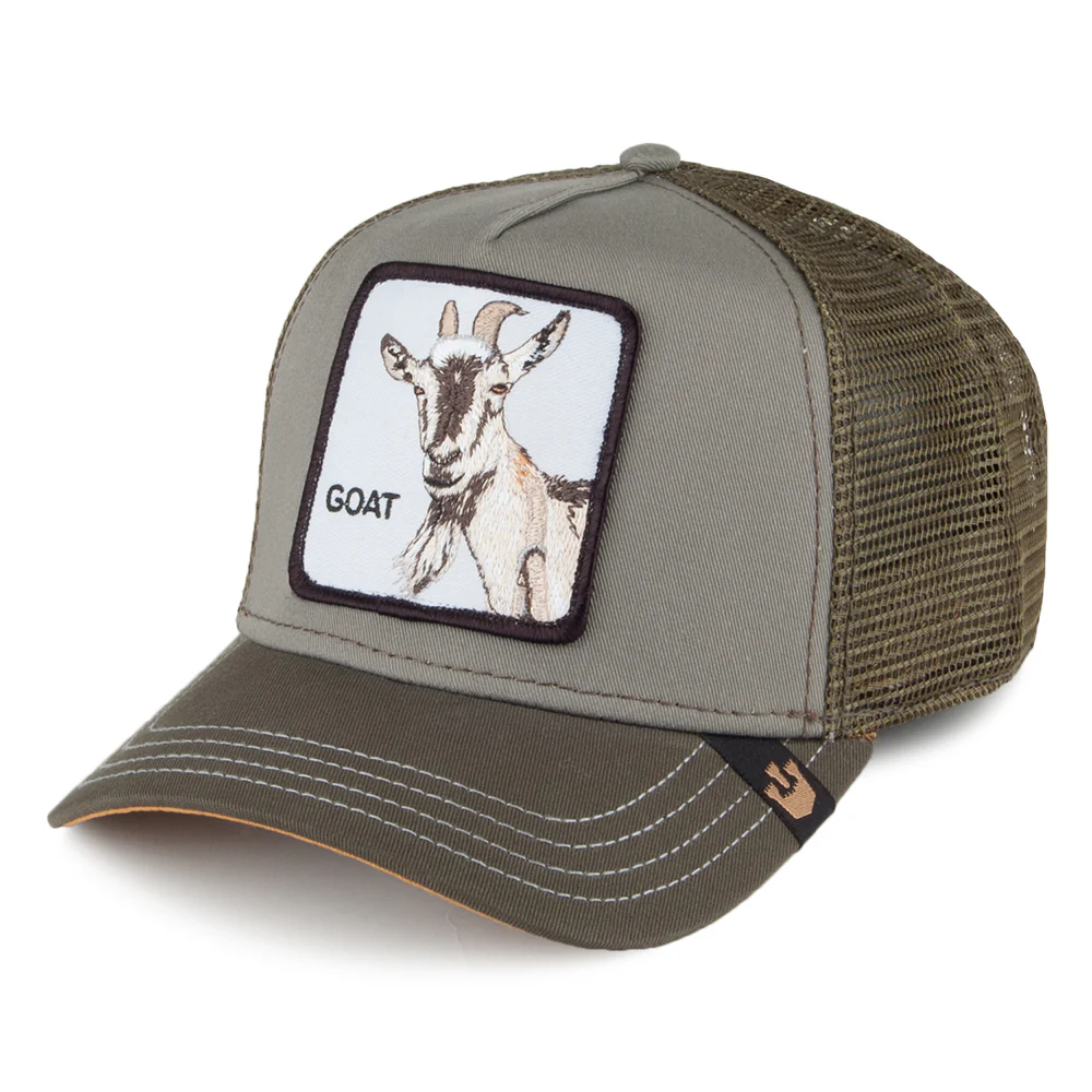 Goorin Goat Beard Trucker Cap - Olivgrün