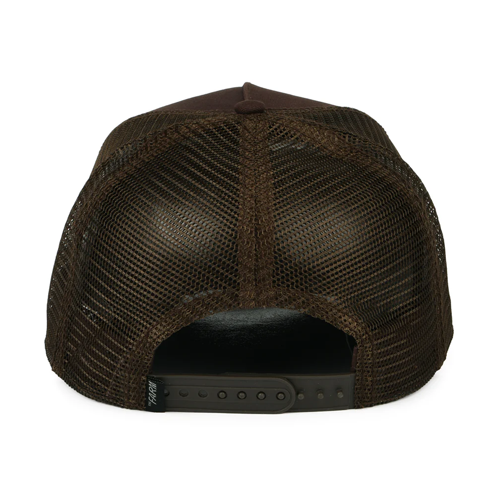 Goorin Goat Trucker Cap - Braun - Image 3