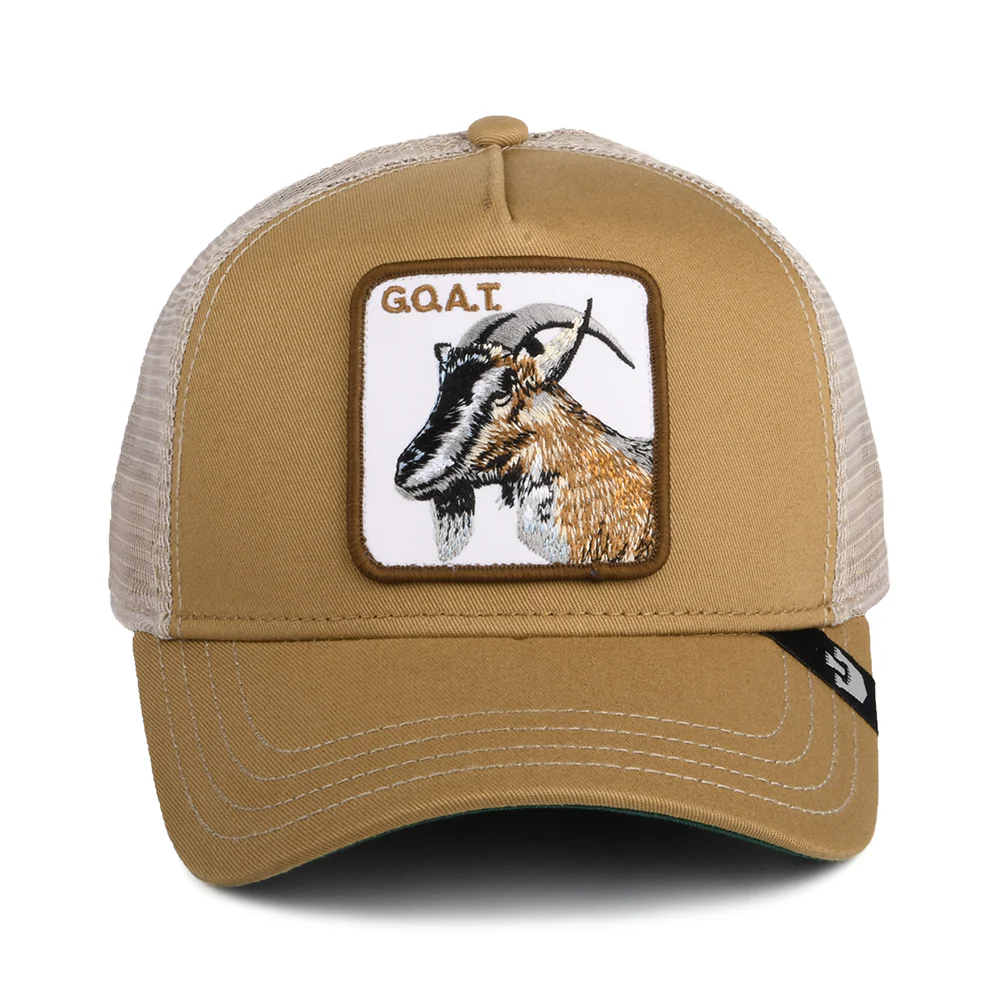 Goorin Goat Trucker Cap - Khaki - Image 2