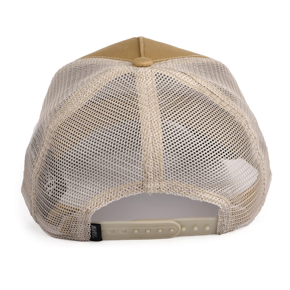 Goorin Goat Trucker Cap - Khaki - Image 3