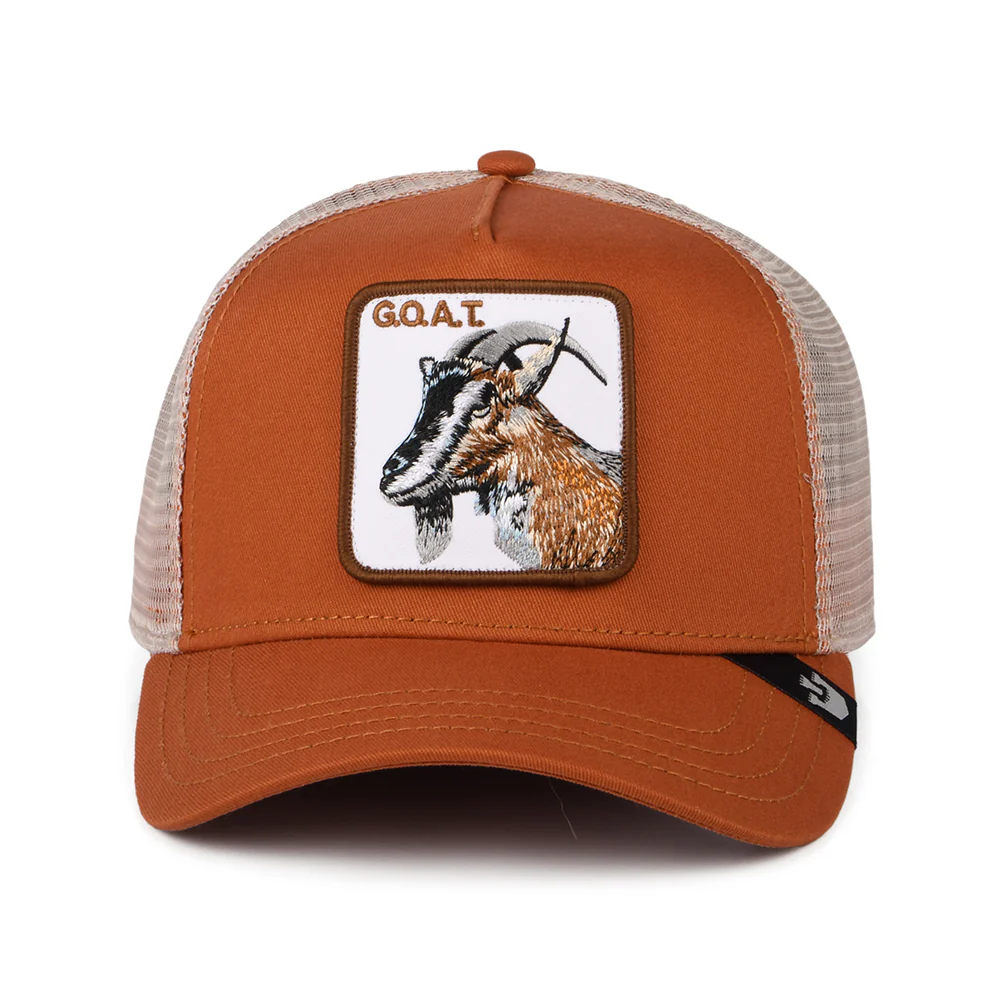 Goorin Goat Trucker Cap - Rostrot - Image 2