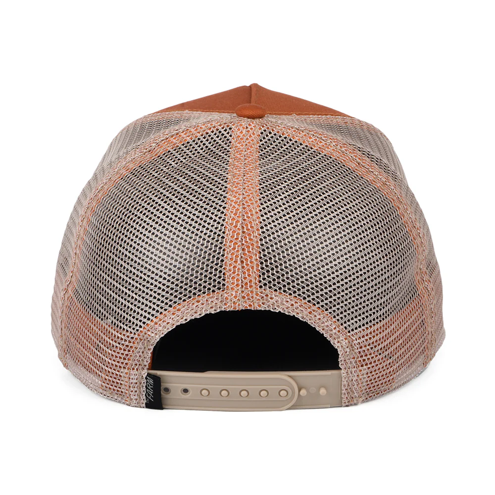 Goorin Goat Trucker Cap - Rostrot - Image 3