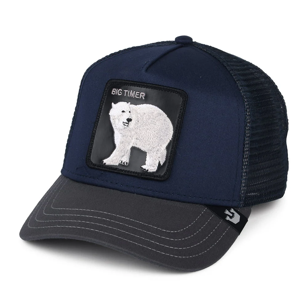 Goorin Iceberg Trucker Cap - Marineblau
