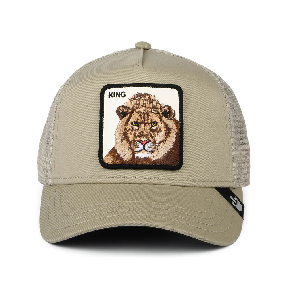 Goorin King Lion Trucker Cap - Khaki - Image 2