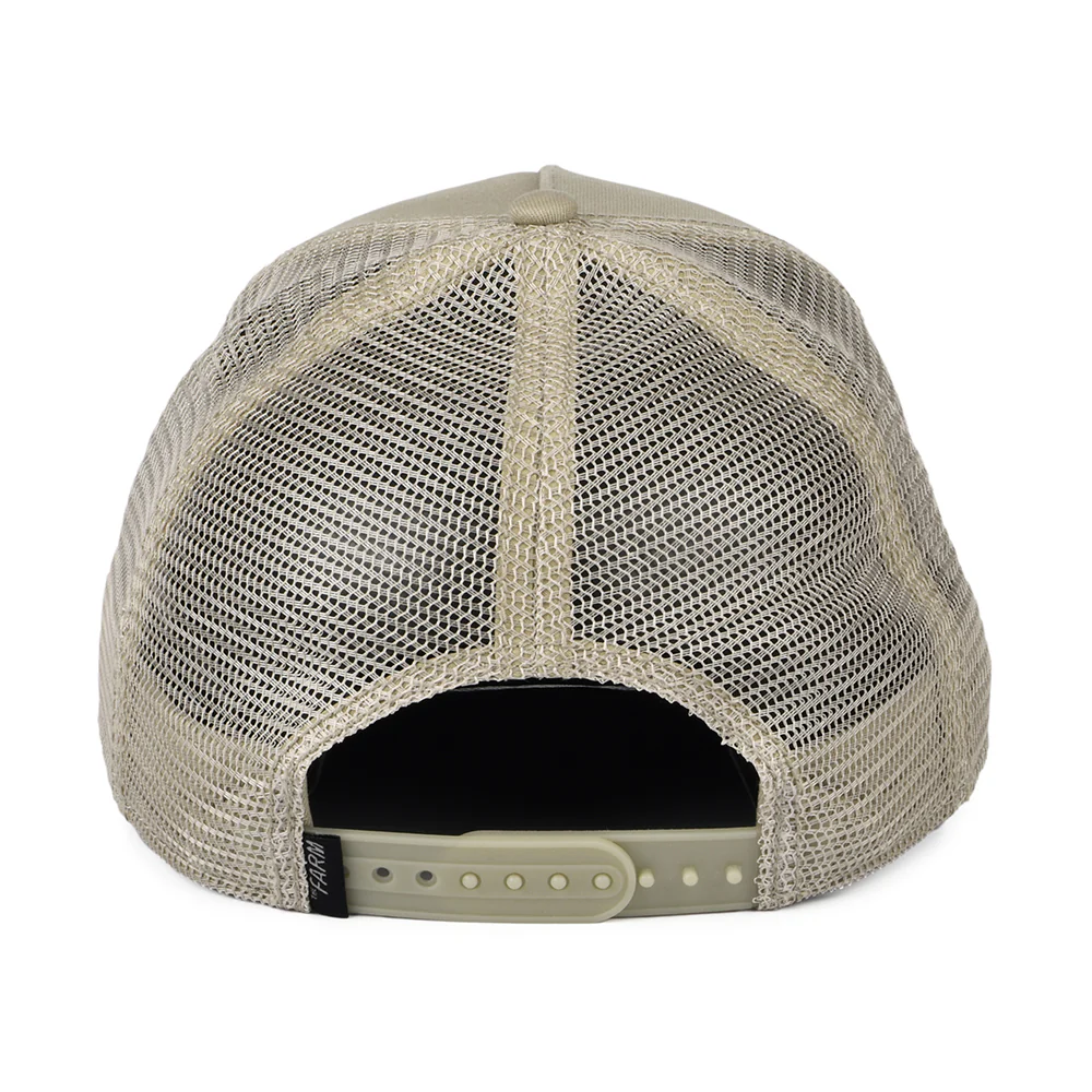 Goorin King Lion Trucker Cap - Khaki - Image 3