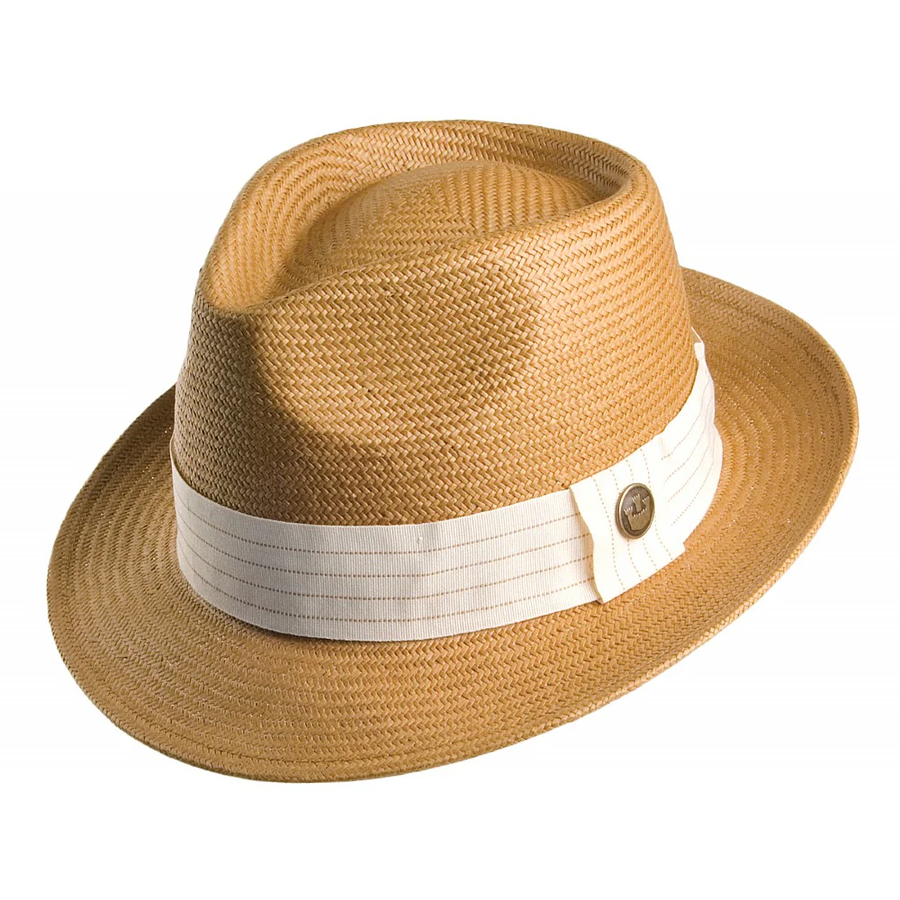 Goorin Snare Trilby Hut aus Stroh - Natur