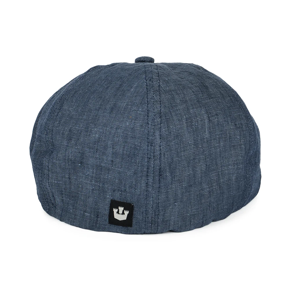 Goorin Will Kimmel Schiebermütze aus Leinen - Marineblau - Image 4