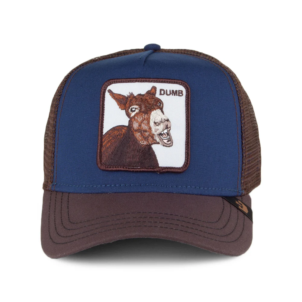 Goorin Brothers Dumbass Trucker Cap - Blau-Braun - Image 2