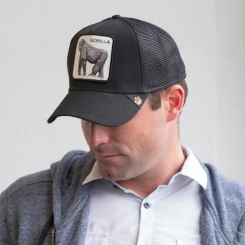 Goorin Brothers King of The Jungle Trucker Cap - Schwarz - Image 4