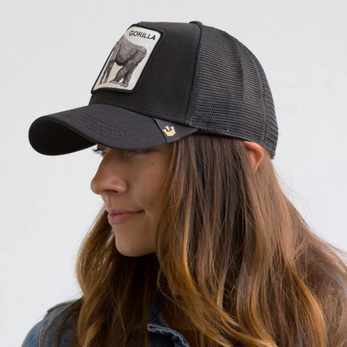 Goorin Brothers King of The Jungle Trucker Cap - Schwarz - Image 5