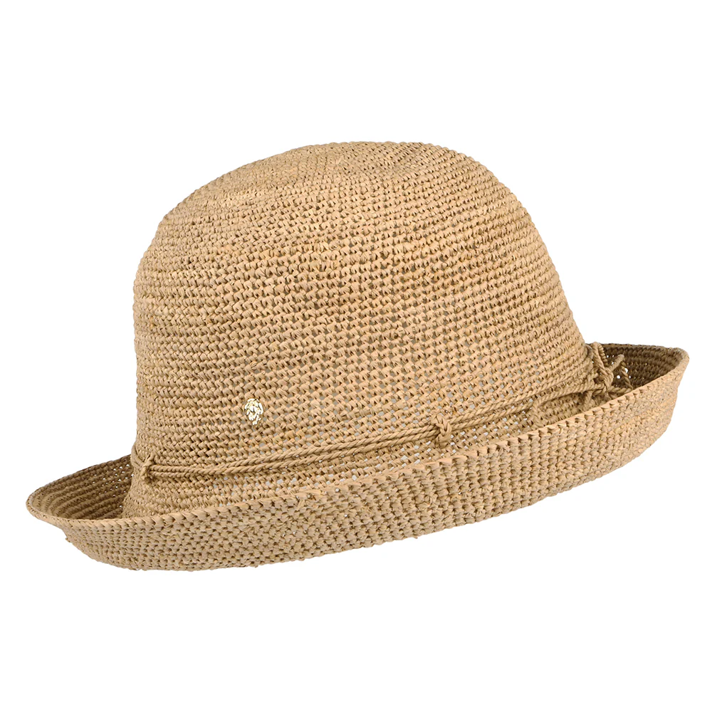 Helen Kaminski Provence 8 Packbarer Sonnenhut aus Raffia Stroh - Nougat - Image 2