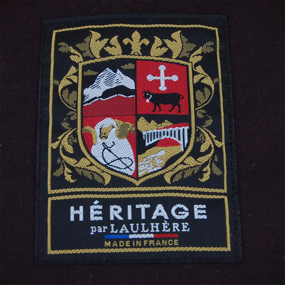 Laulhère authentische Baskenmütze aus Merinowolle - Himbeere - Image 3