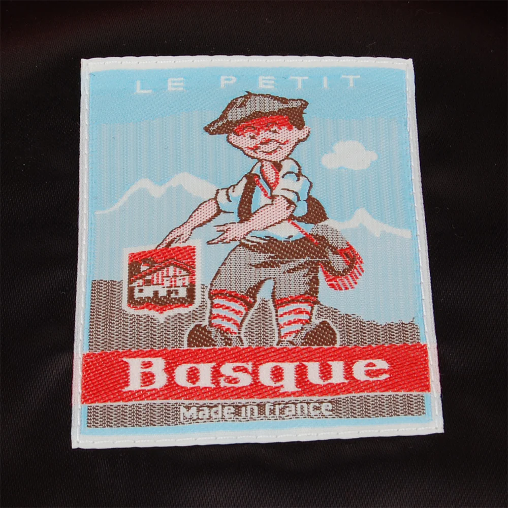 Laulhère Kinder Petit Basque Baskenmütze aus Merinowolle - Koralle - Image 4
