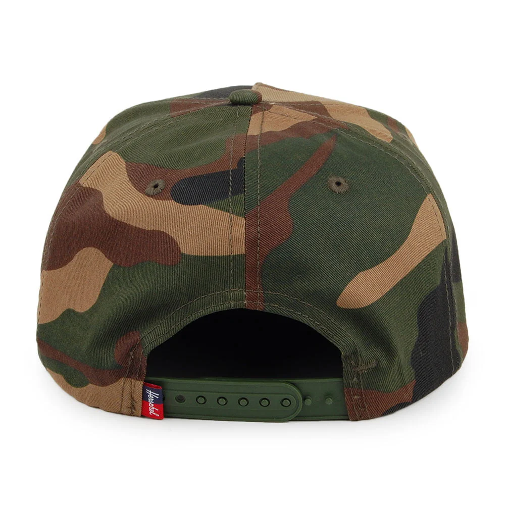Herschel Supply Co. Whaler Classic Snapback Cap - Tarnfarben - Image 3