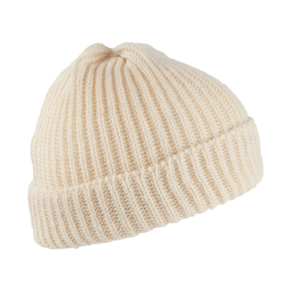 Highland 2000 Short Fisherman Beanie Mütze aus Merinowolle - Natur - Image 2