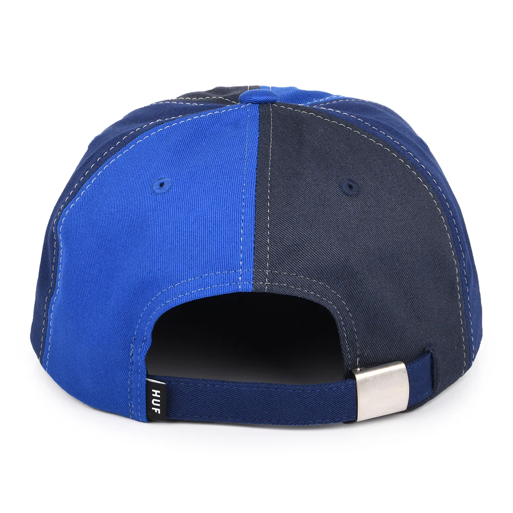 HUF 99 Logo 6 Paneelen Baseball Cap - Marineblau - Image 3