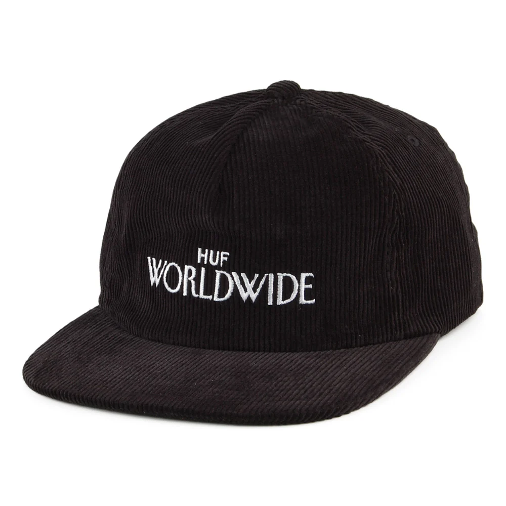 HUF Archive Kord Strapback Cap - Schwarz
