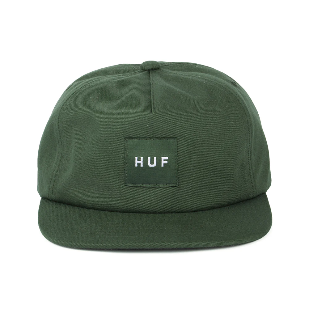 HUF Box Logo Unstrukturierte Snapback Cap - Dunkelgrün - Image 2