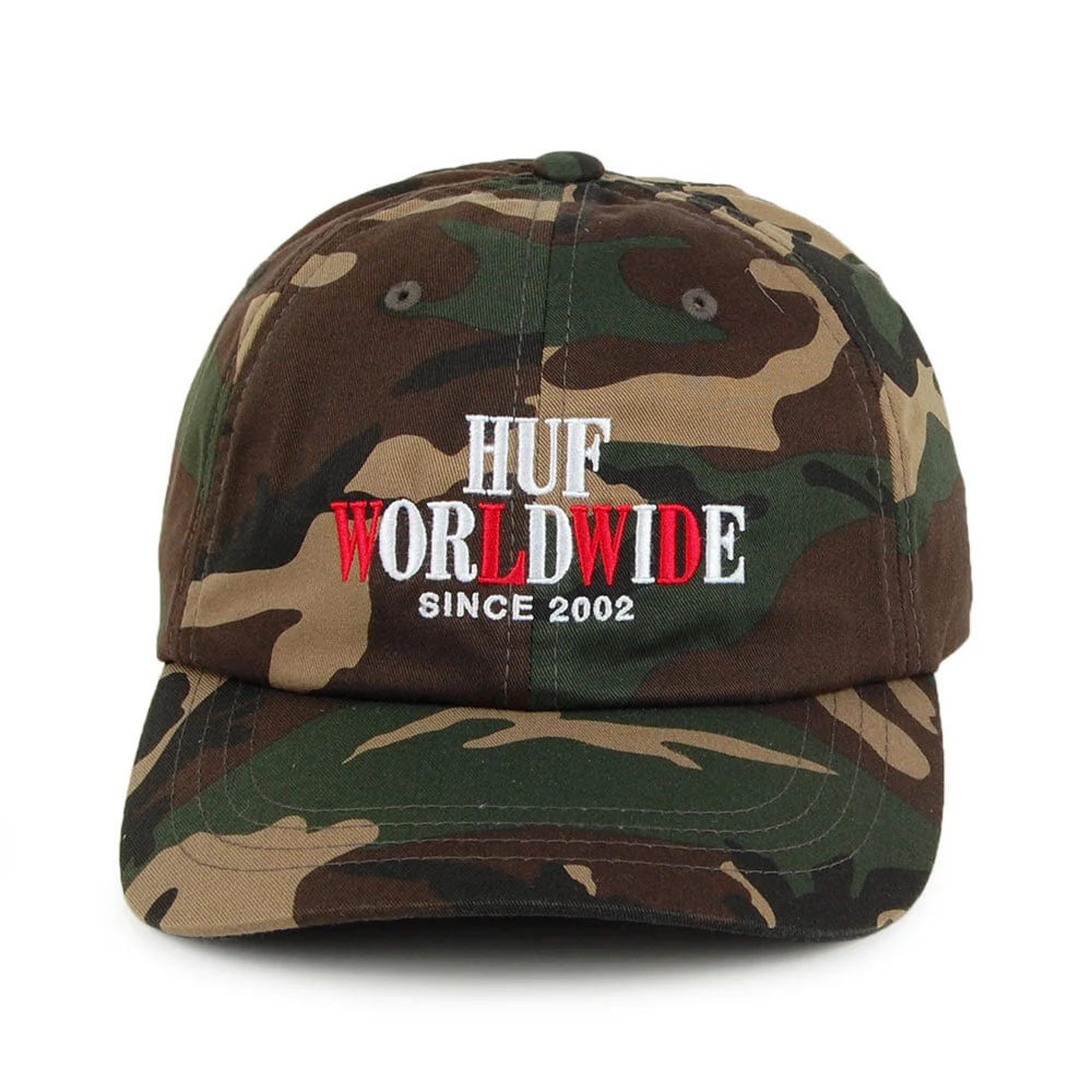 HUF HUF oder Stirb Baseball Cap mit gebogenem Visier - Tarnfarben - Image 2