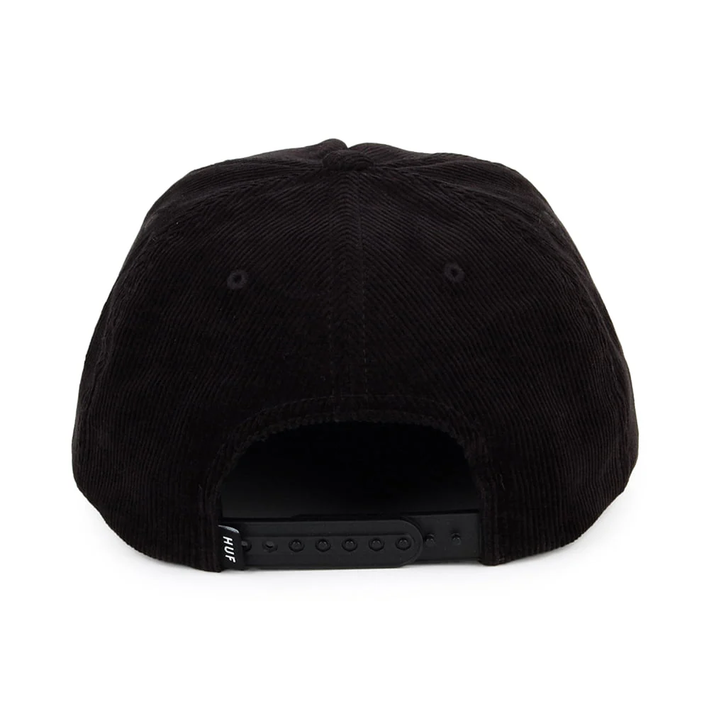 HUF Infamous Kord Snapback Cap - Schwarz - Image 3