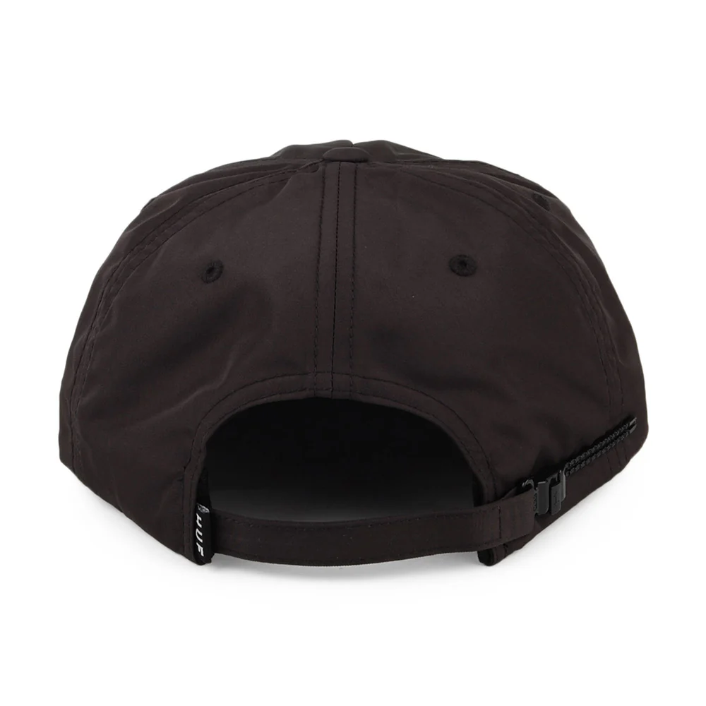 HUF Issue Baseball Cap mit Reißverschluss-Riemen - Schwarz - Image 3