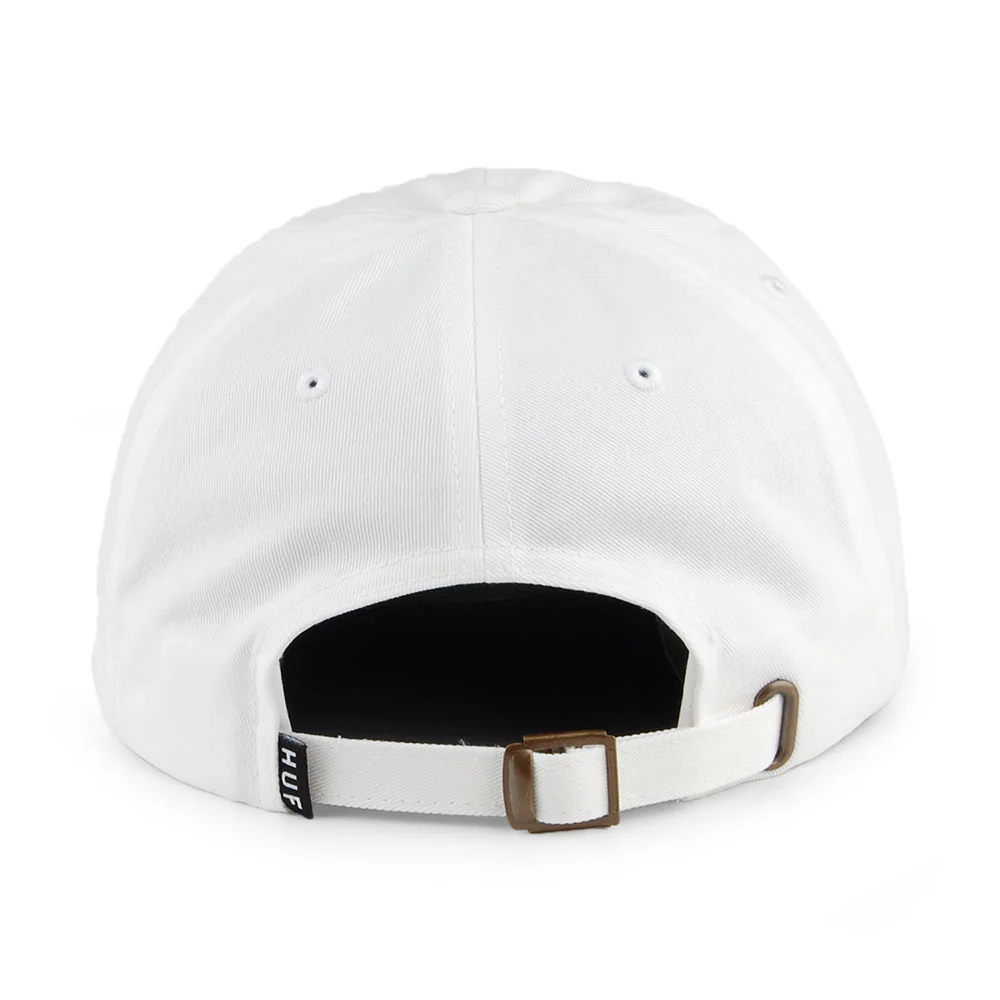 HUF Love Curved Visor Baseball Cap - Weiß - Image 3