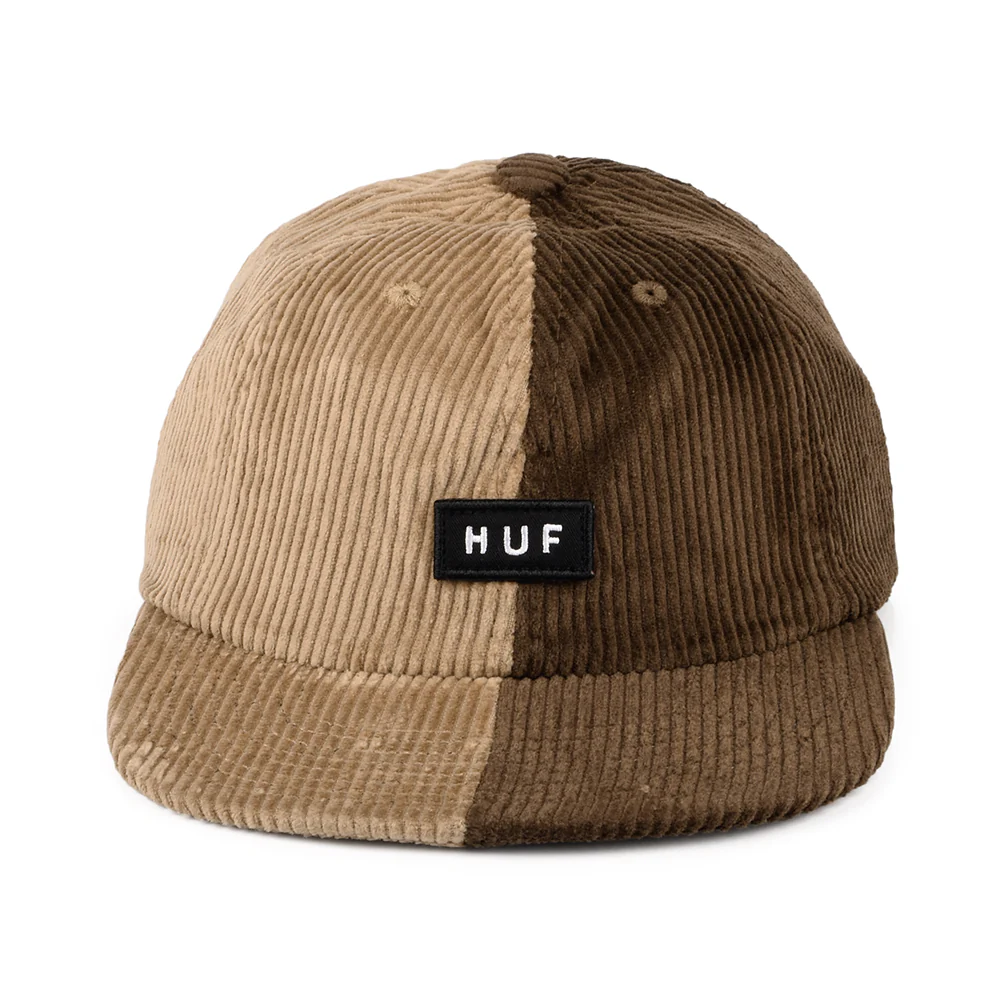 HUF Marina Kord Baseball Cap Zweifarbig - Braun - Image 2