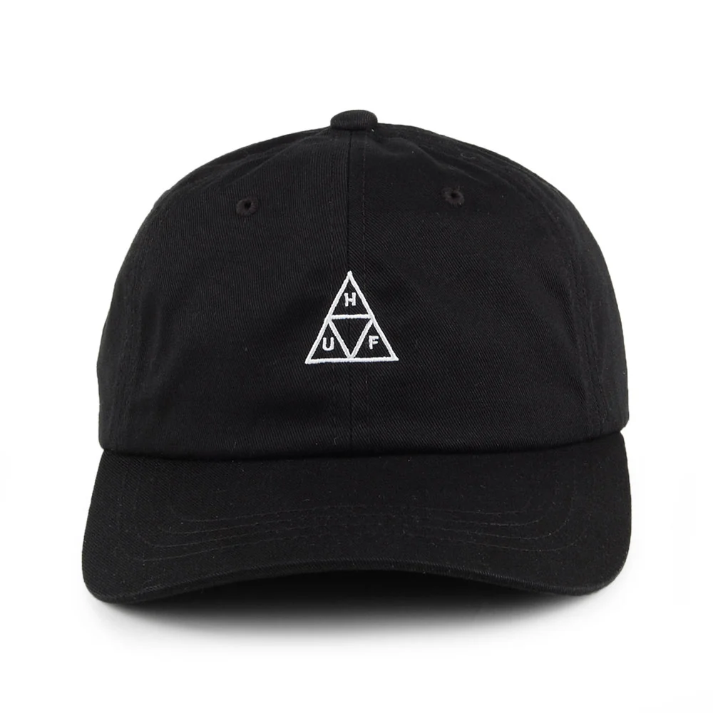 HUF Mini Triple Triangle Curved Visor Baseball Cap - Schwarz - Image 2
