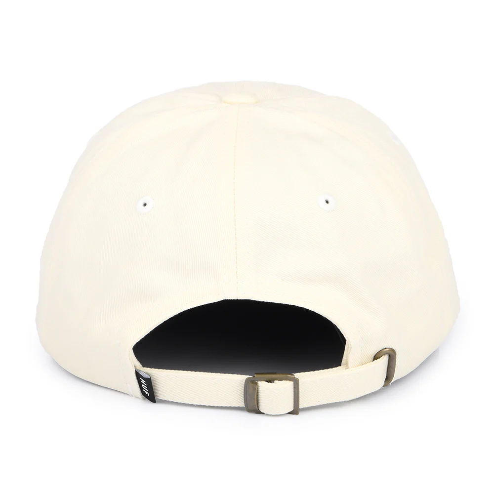 HUF Mini Triple Triangle Curved Visor Baseball Cap - Steingrau - Image 3