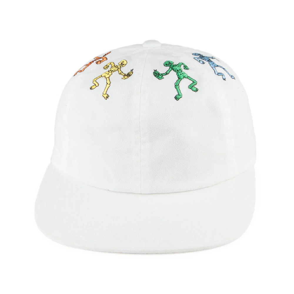 HUF Owsley 6 Paneelen Snapback Cap - Weiß - Image 2