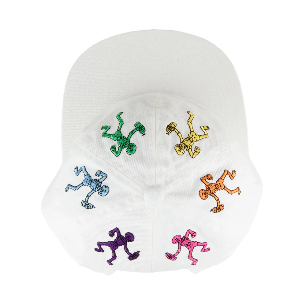 HUF Owsley 6 Paneelen Snapback Cap - Weiß - Image 4
