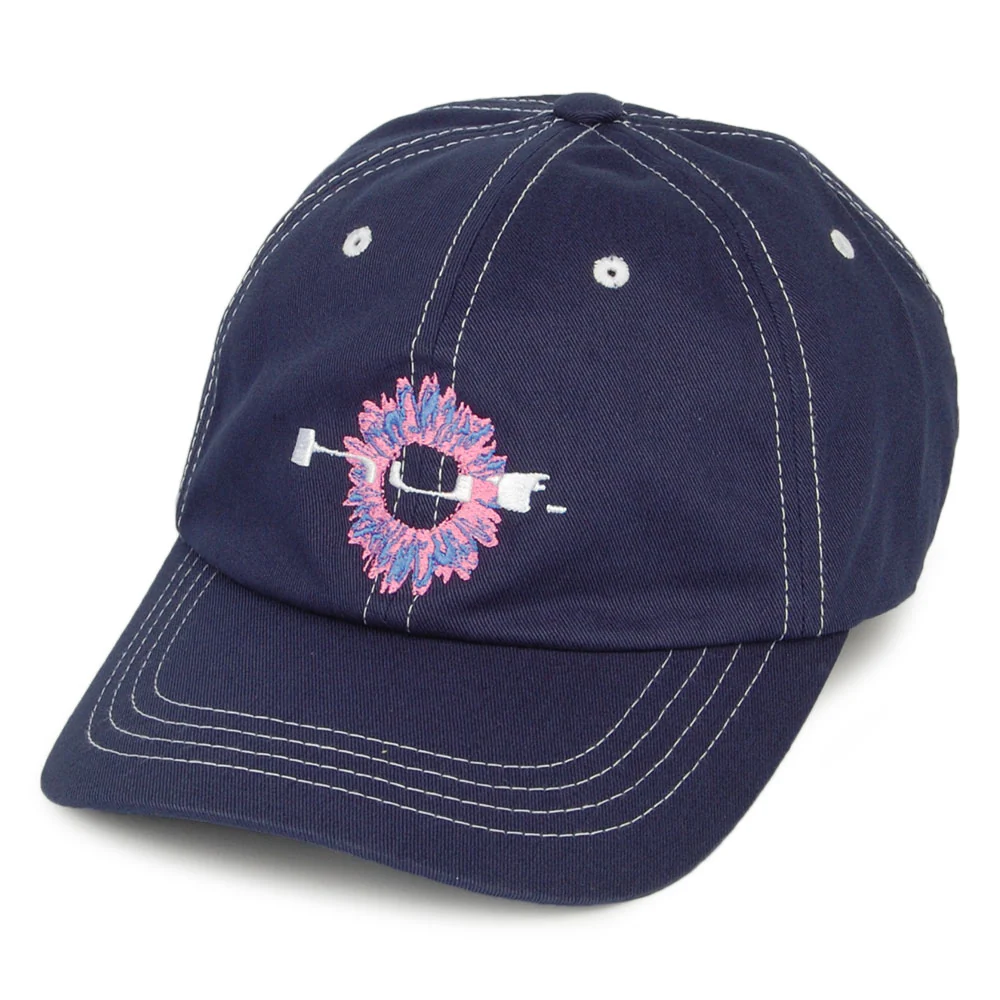 HUF Peaking Curved Visor Baseball Cap - Verwaschenes Marineblau