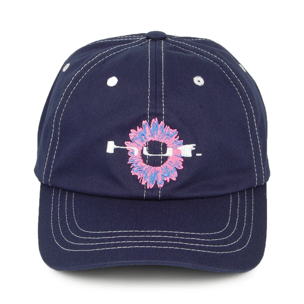 HUF Peaking Curved Visor Baseball Cap - Verwaschenes Marineblau - Image 2