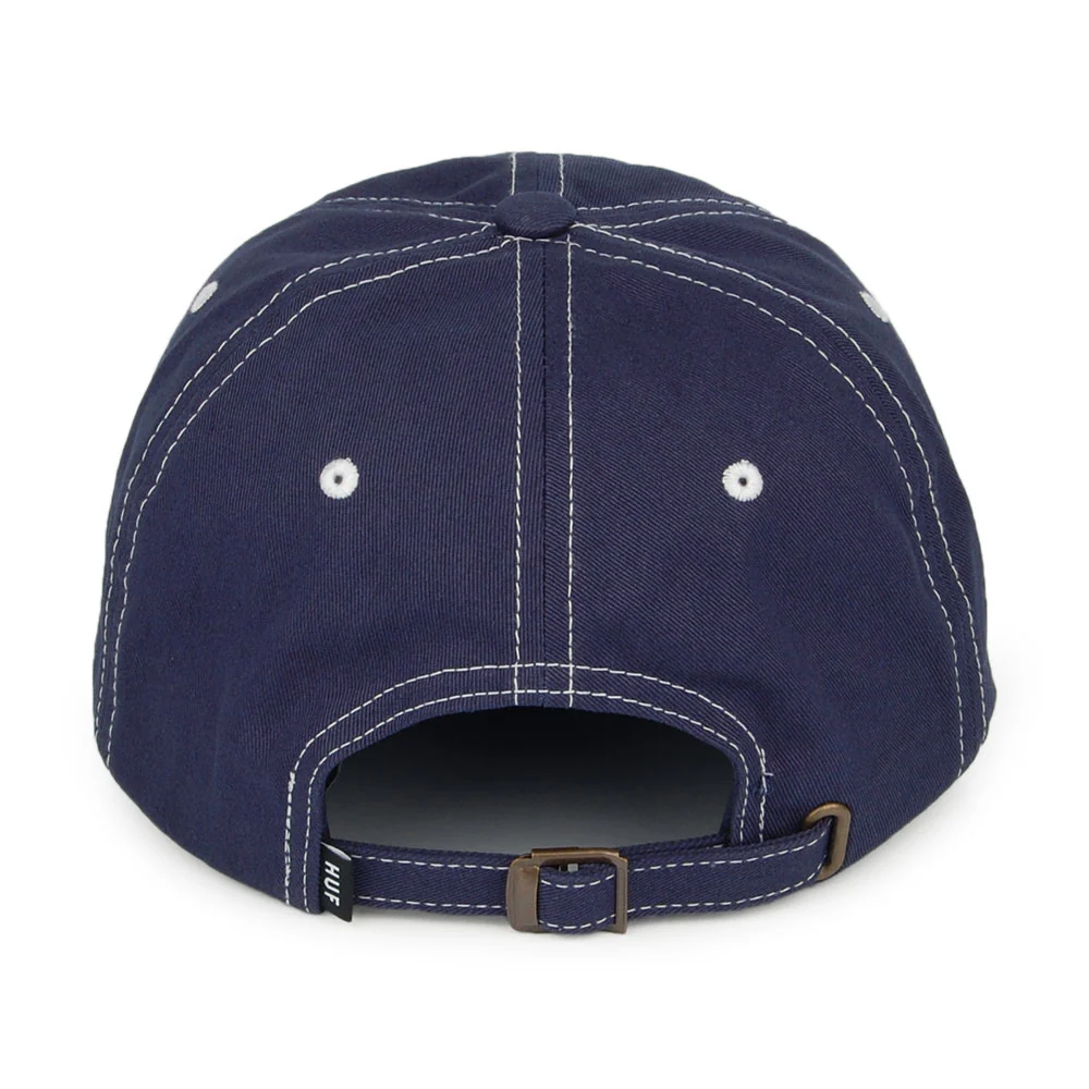 HUF Peaking Curved Visor Baseball Cap - Verwaschenes Marineblau - Image 3