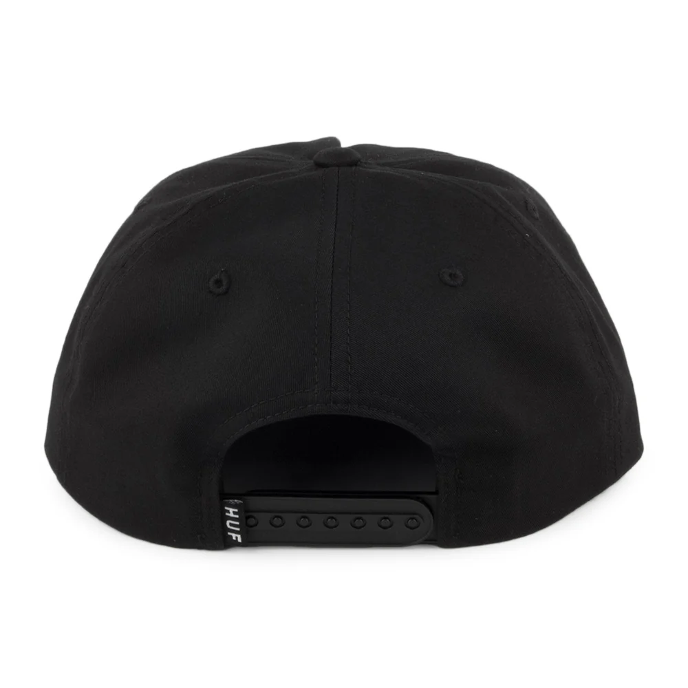 HUF Serif Snapback Cap - Schwarz - Image 3